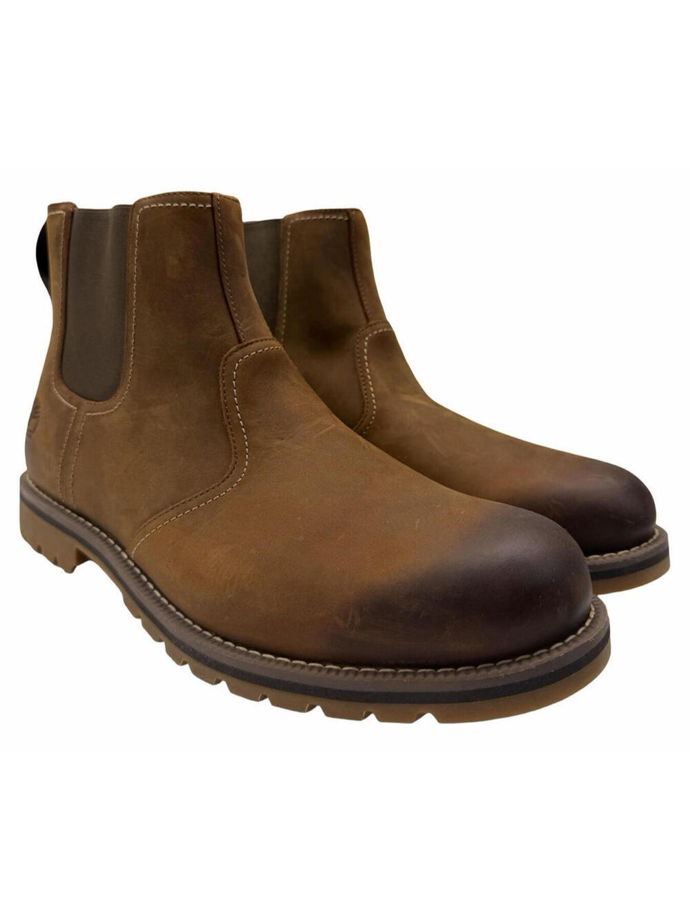 Timberland Nubuck Larchmont Chelsea Boots Medium Brown Size US 13
